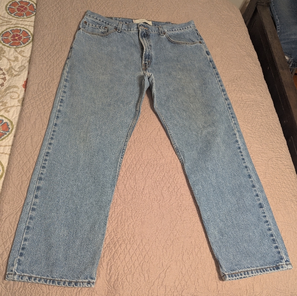 Levi's Men's Straight Jeans in Light Blue